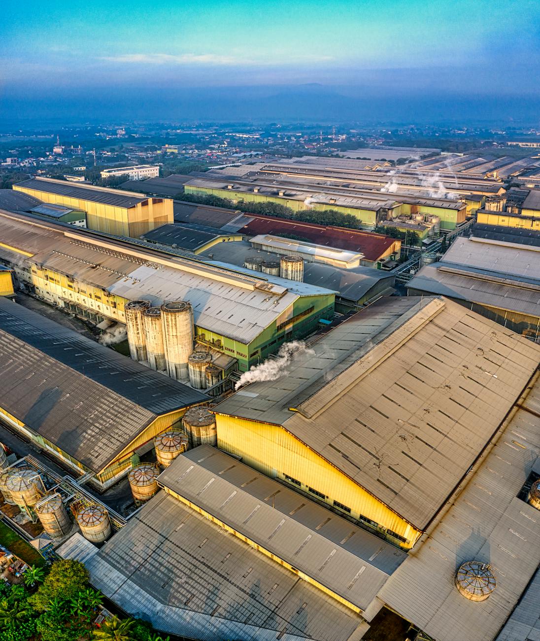Industrial warehouse and logistics park